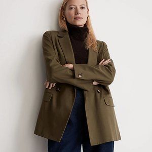 Drapeweave Caldwell Double-Breasted Blazer